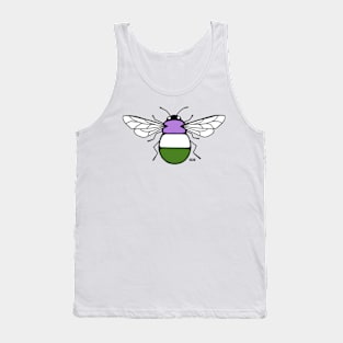 Genderqueer Pride Bee Tank Top